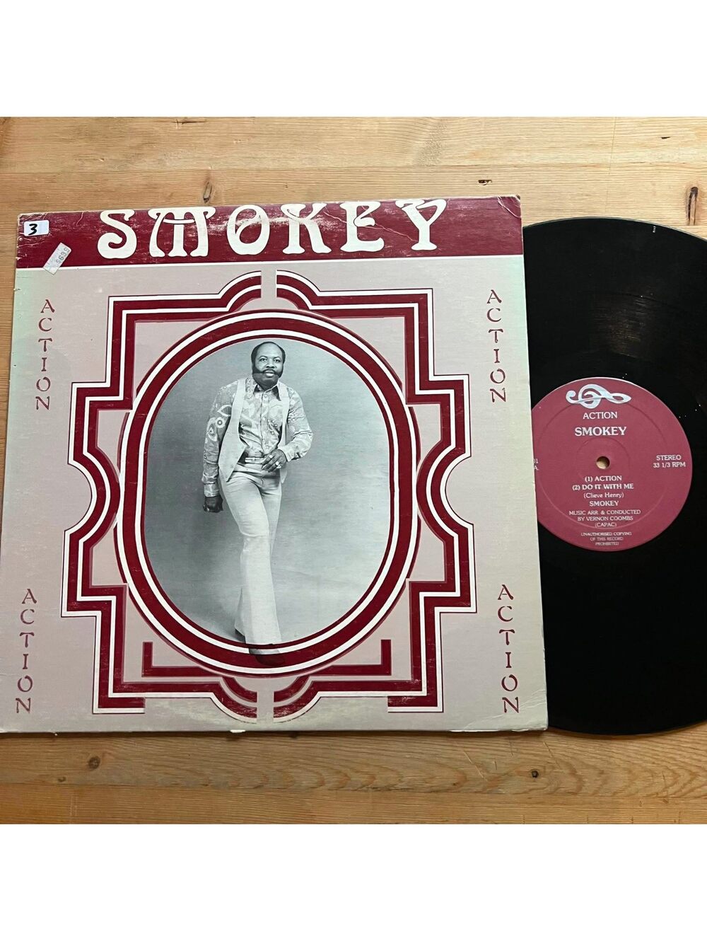 Smokey - Action 33rpm VG+ VR23